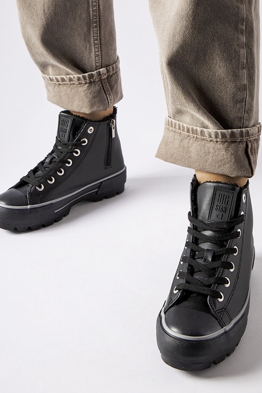 Tênis preto com isolamento Big Star...