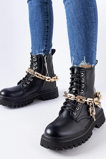 Botas de boliche pretas com... 2