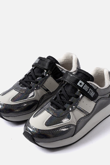 Tênis preto com glitter Big Star KK374103 2