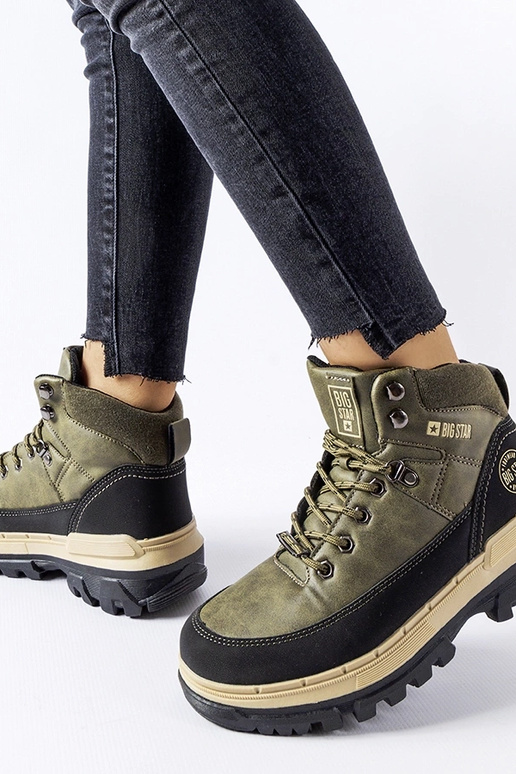 Sapatos verdes para jovens Big Star... Sapatos verdes para jovens Big Star...