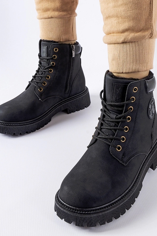 Botas Doutor pretas com isolamento