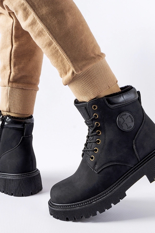 Botas Doutor pretas com isolamento