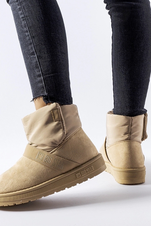 Botins em camurça sintética nas cores...