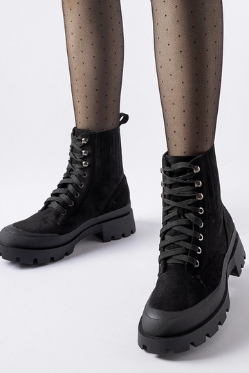 Botas de camurça pretas Orson