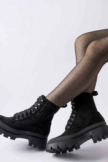 Botas de camurça pretas Orson 2