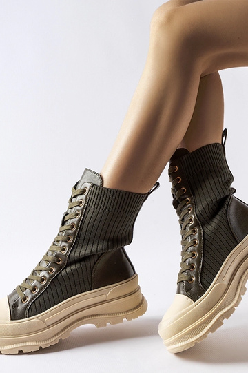 Botins verde escuro sola... 2