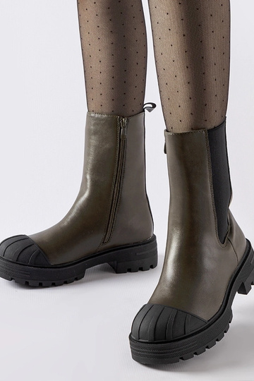 Botas Chelsea Isoladas Verde Escuro Porcigatone 2