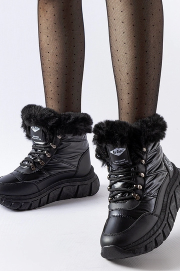 Botas de inverno pretos,...