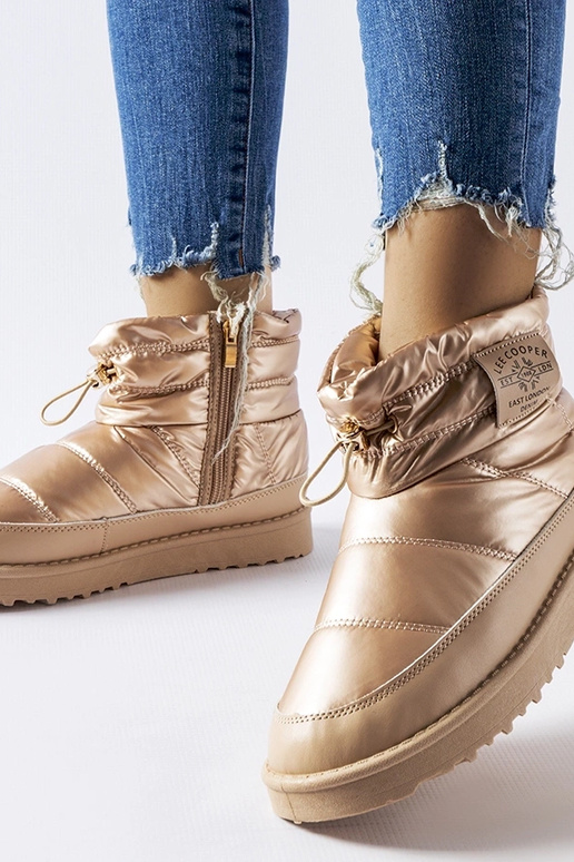 Botas de neve douradas Lee Cooper...