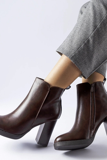 Botins de inverno marrom... 2