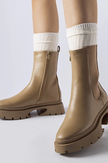 Botins de inverno marrons,... 2