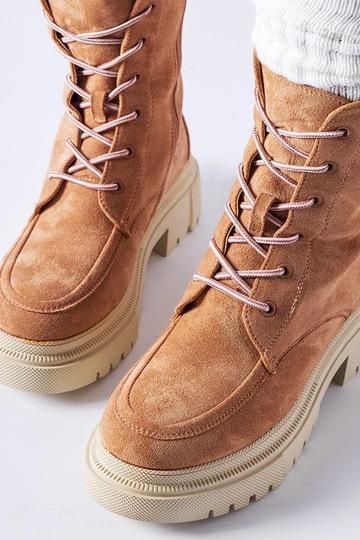 Botas de caminhada rosa com... 2