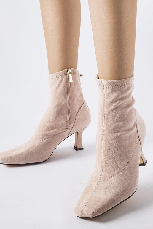 Botins rosa salto baixo Lucerne