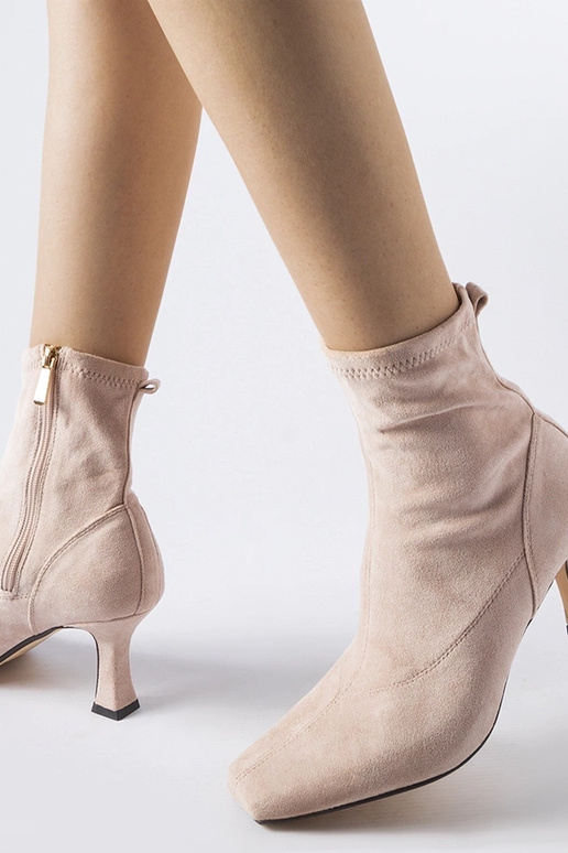 Botins rosa salto baixo Lucerne