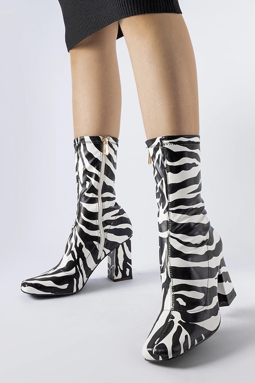 Botas de cano curto Upland zebra
