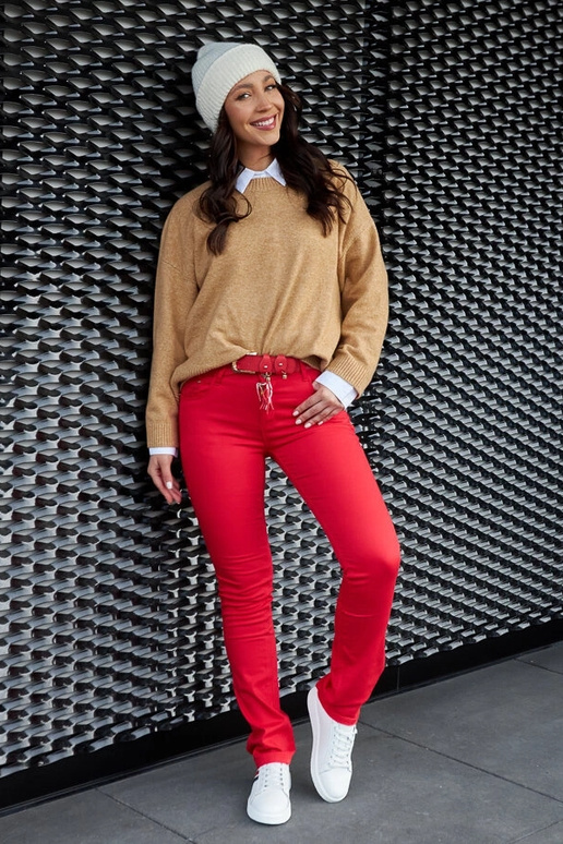 Tênis Camilla Branco Couro Com Cadarço