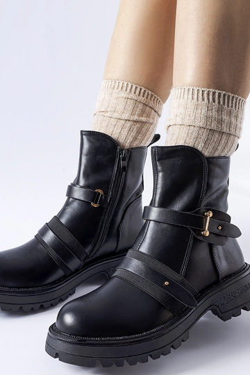 Botas Laderoute pretas com...