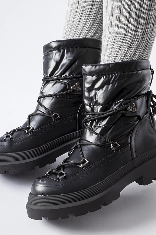 Botas de neve Eagleville Black Cuff