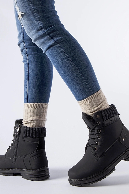 Botas Araujo femininas pretas com...