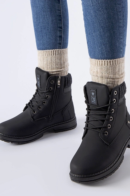 Botas Araujo femininas pretas com...
