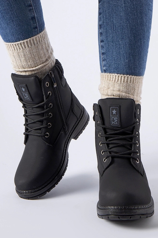 Botas Araujo femininas pretas com...