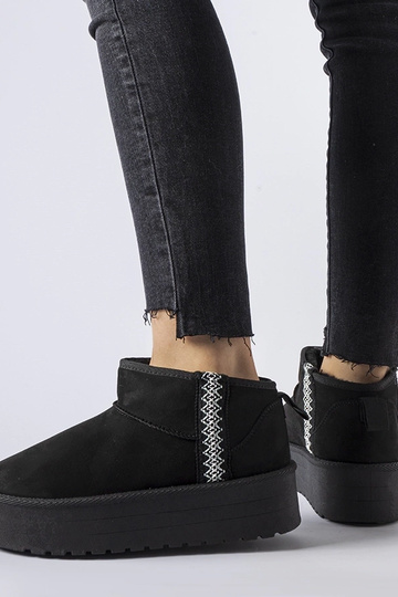 Botas pretas de neve com... 2