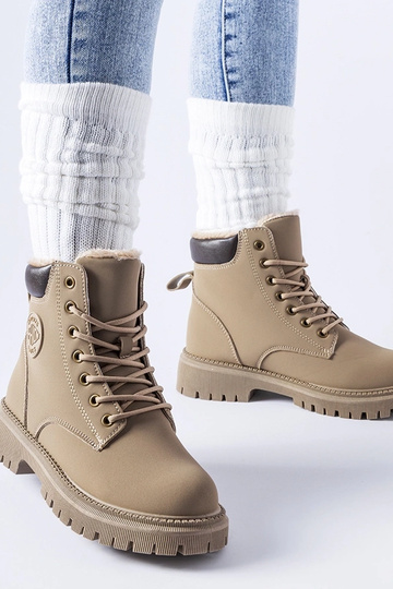 Botas Medole marrons com...