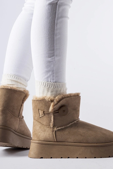 Botas de neve marrons... 2