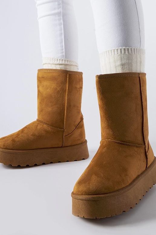 Botas altas para neve Summit Brown