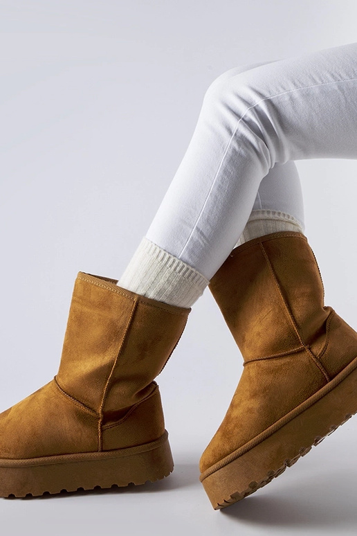 Botas altas para neve Summit Brown