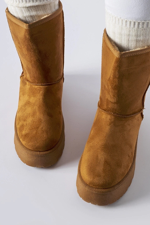 Botas altas para neve Summit Brown