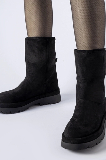 Botins aquecidos pretos com... 2