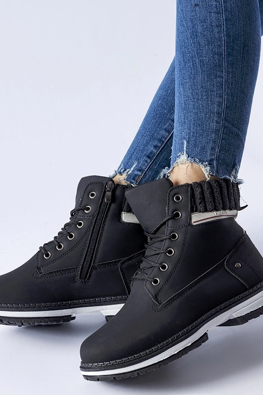 Trabalhadores pretos isolados foscos...