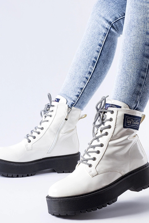 Bolsa branca Lee Cooper LCJ-21-47-0666LB