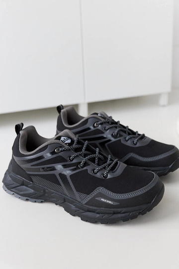 Tênis esportivo preto Aqua Shell LCJ-22-01-1372M