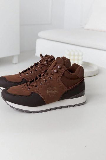 Tênis Lee Cooper marrom...