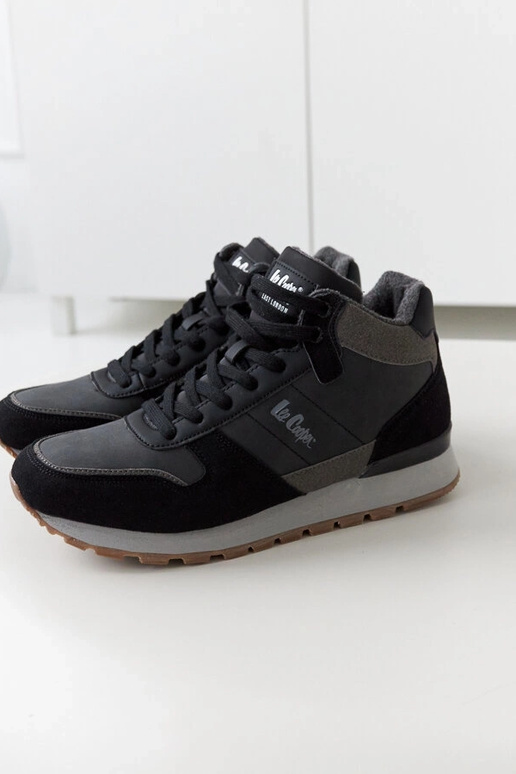 Tênis pretos Lee Cooper LCJ-23-31-3066M