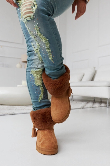 Botas de neve forradas com... 2