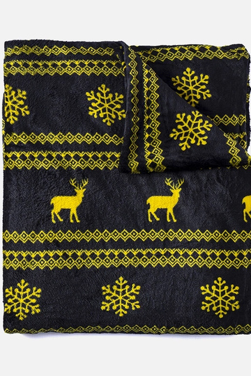 Velma Cobertor Preto com...