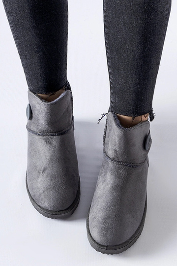 Botas de neve curtas cinzas... 2