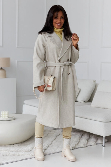 Botins bege com acolchoado... 2