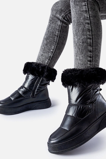 Botas de neve pretas com... 2