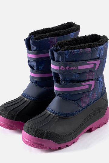 Botas de neve Lee Cooper Navy LCJ-23-44-2007K 2