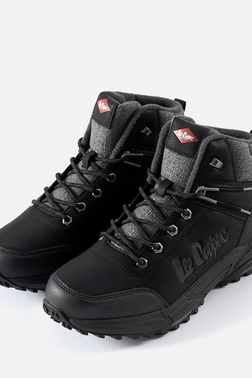 Botas de caminhada masculinas pretas...