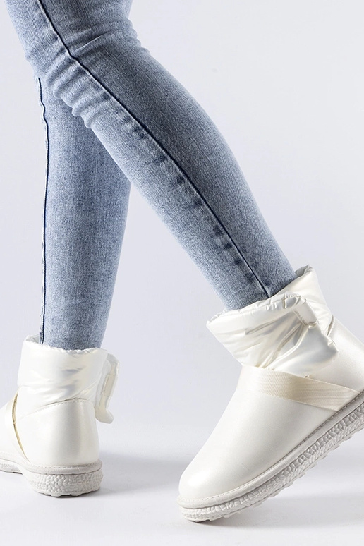 Botas de neve curtas Delaune bege...