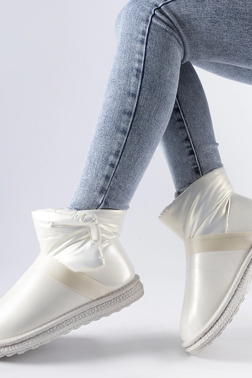 Botas de neve curtas Delaune bege...