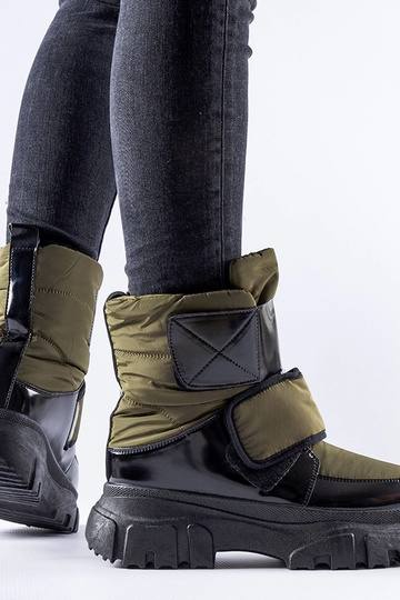 Botas de neve forradas...