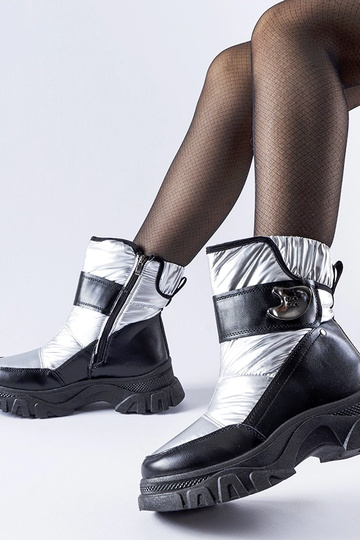 Botas de neve Carta pretas...