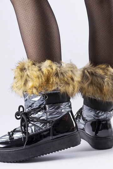 Botas de neve forradas...