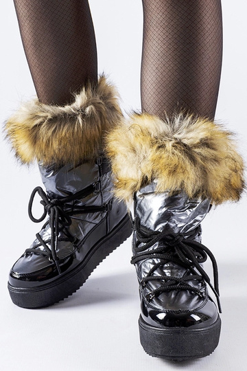 Botas de neve forradas... 2